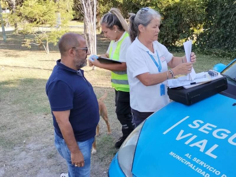 Berisso: Se realizó un operativo de control vehicular en Los Talas