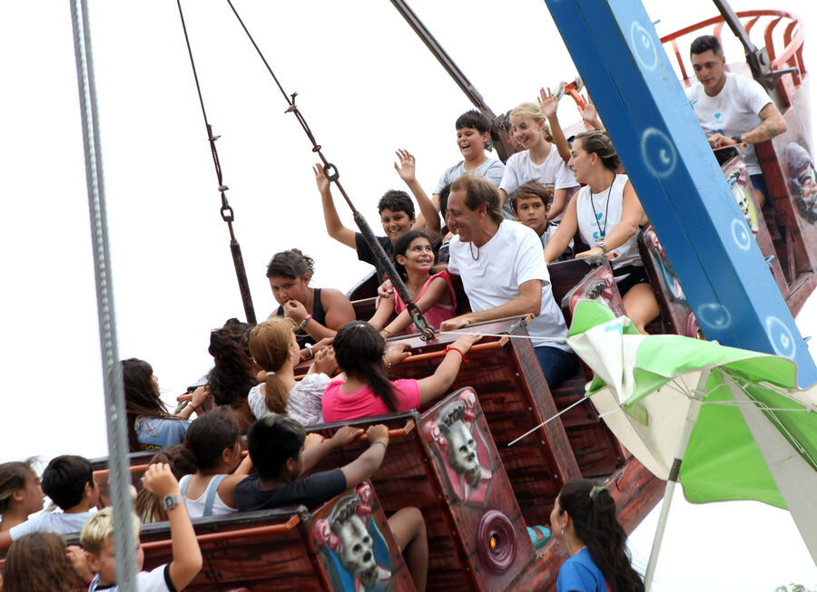 La Plata: Julio Garro encabezó el cierre de la colonia de verano en la República de los Niños