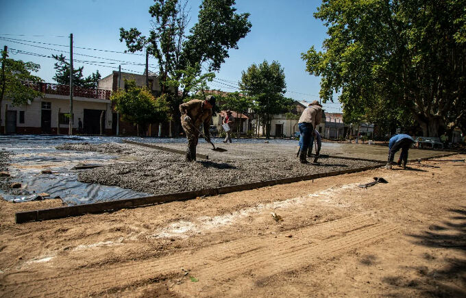 Quilmes: Avanzan las obras de refuncionalización del parque de Bernal Oeste