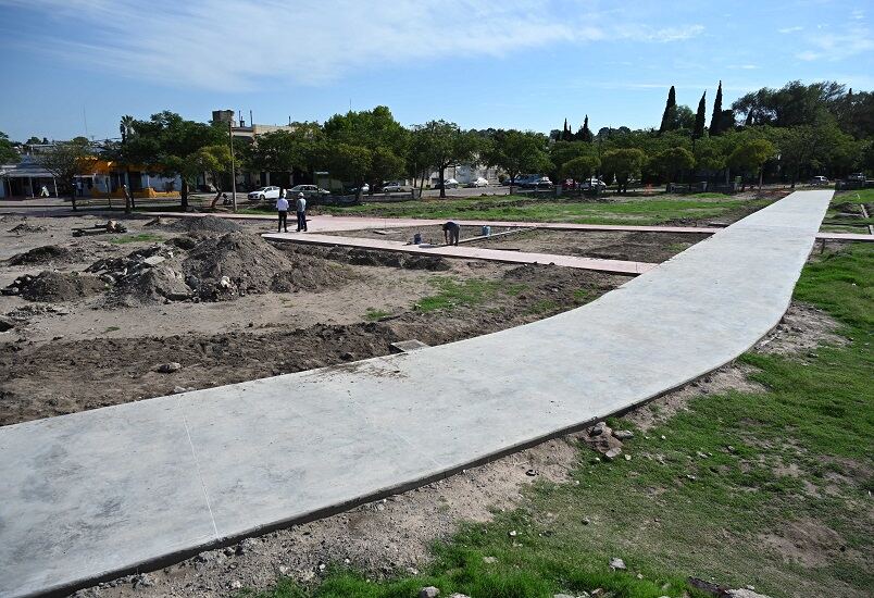 Bahía Blanca: Continúan las obras para poner en valor el Parque Independencia