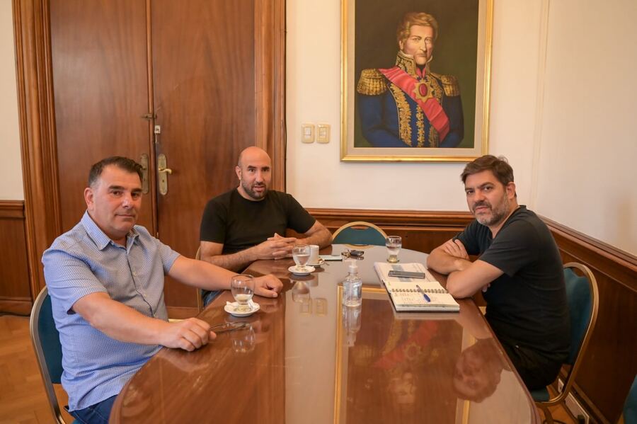 Azul: El intendente Bertellys se reunió con Carlos Bianco para debatir sobre los proyectos de la ciudad