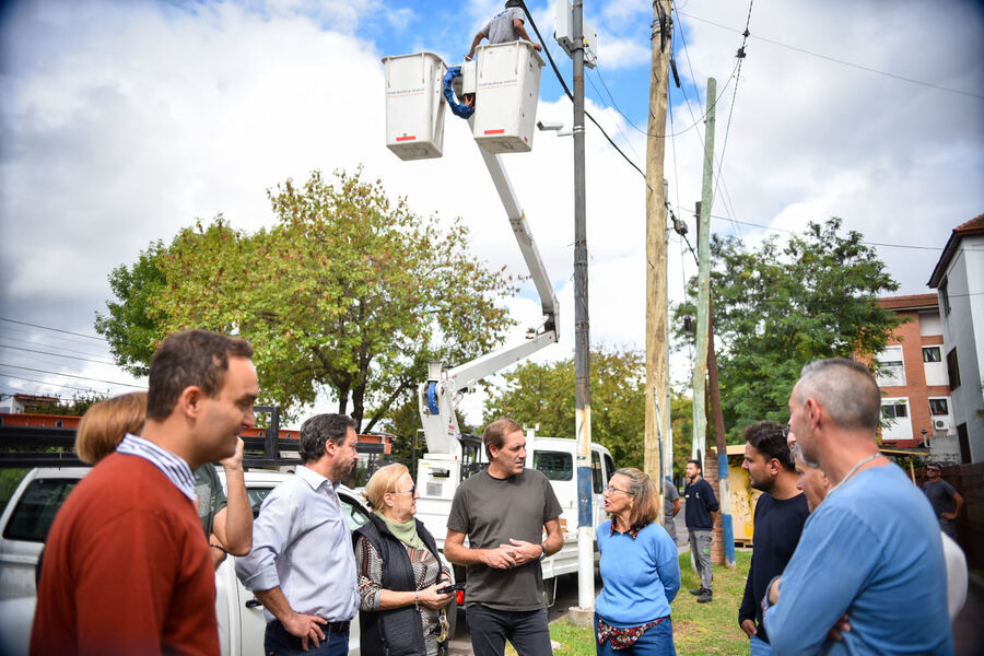 La Plata: Los Hornos suma cámaras de seguridad a la red inteligente de prevención