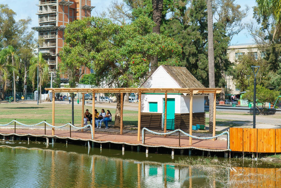 La Plata: Se puso en marcha la puesta en valor integral del Parque Saavedra
