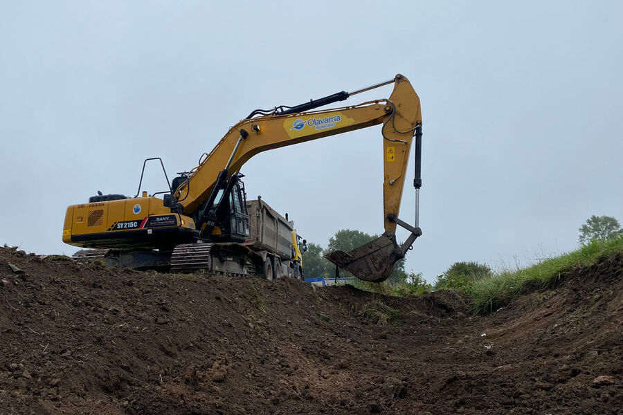Olavarría: El Municipio ejecuta tareas de limpieza y mantenimiento de canales
