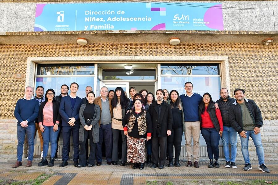 San Vicente: Abrió sus puertas una nueva oficina de Niñez y Adolescencia