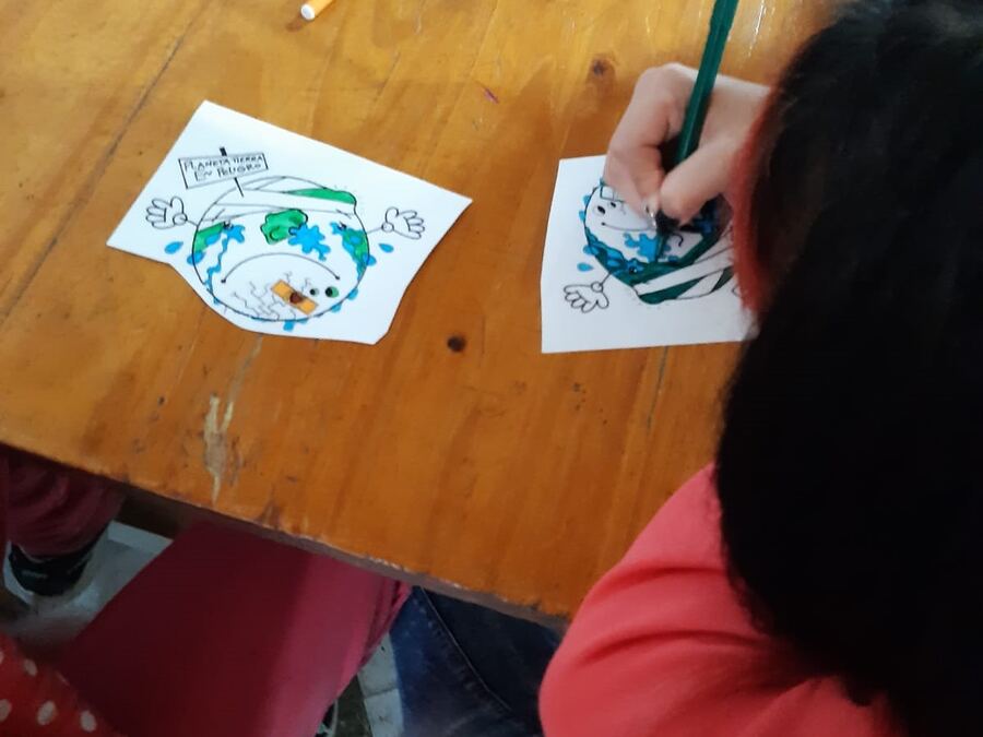 Olavarría: Se desarrollaron actividades sobre cuidado del ambiente en el Centro de Día N° 7