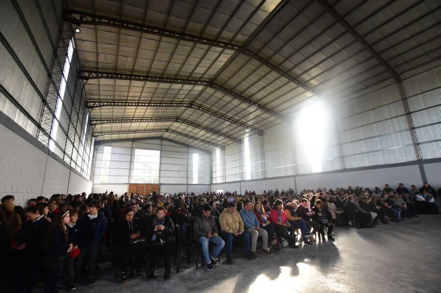Villa Gesell: Inauguraron un nuevo gimnasio en el Instituto Anna Böttger