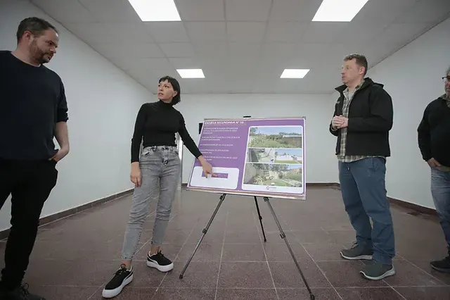 Quilmes: Inauguran obras de infraestructura en la Escuela Secundaria N°58
