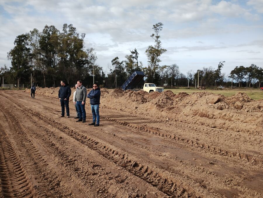 Lincoln: Avanzan los trabajos de loteo de 108 terrenos destinados al Pro.Cre.Ar