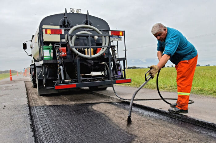 Vialidad reinició obras de repavimentación y ensanche en la Ruta N°51