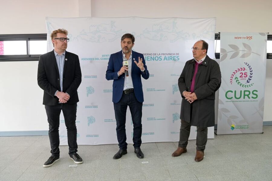 Saladillo: Se inauguró la ampliación del Centro Universitario Regional