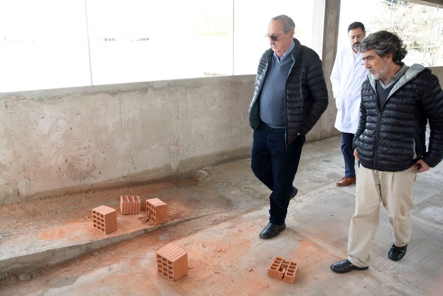 Tandil: Avanza la ampliación de los consultorios externos del Hospital Ramón Santamarina