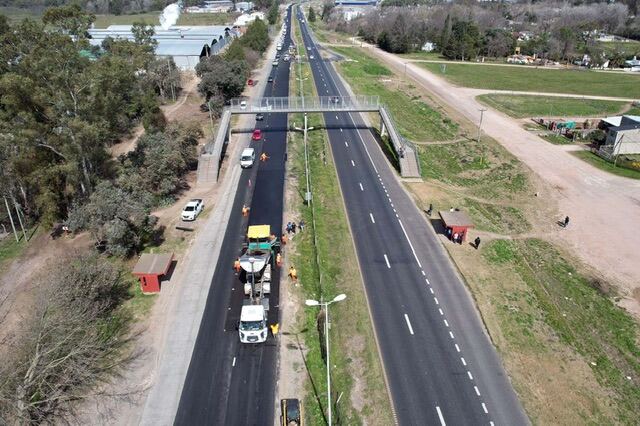 Avanza la repavimentación de la Ruta Provincial Nº6
