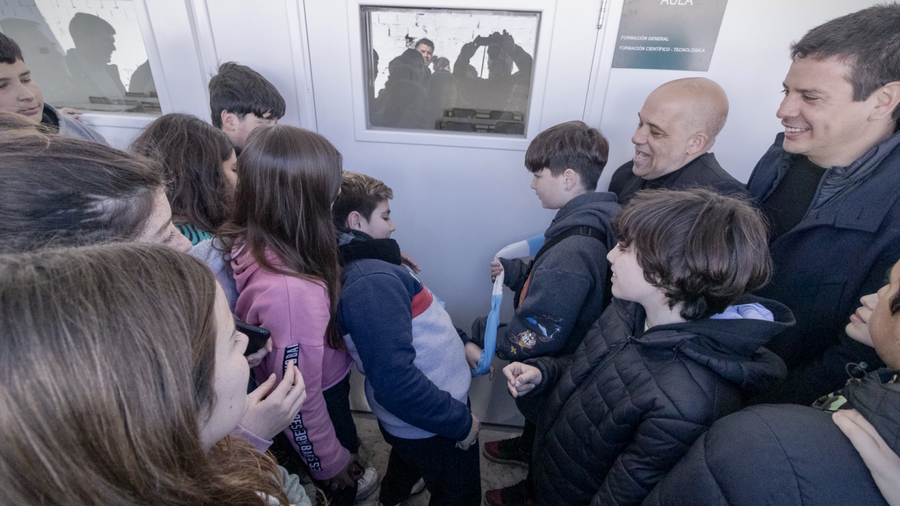 La Costa: Inauguraron las nuevas aulas de la Escuela Técnica N° 1 de Santa Teresita