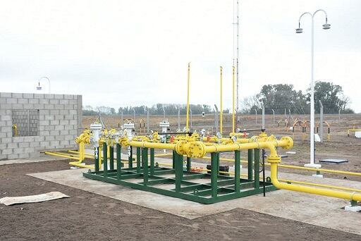 Bragado: La Provincia inauguró obras de gas natural en el distrito