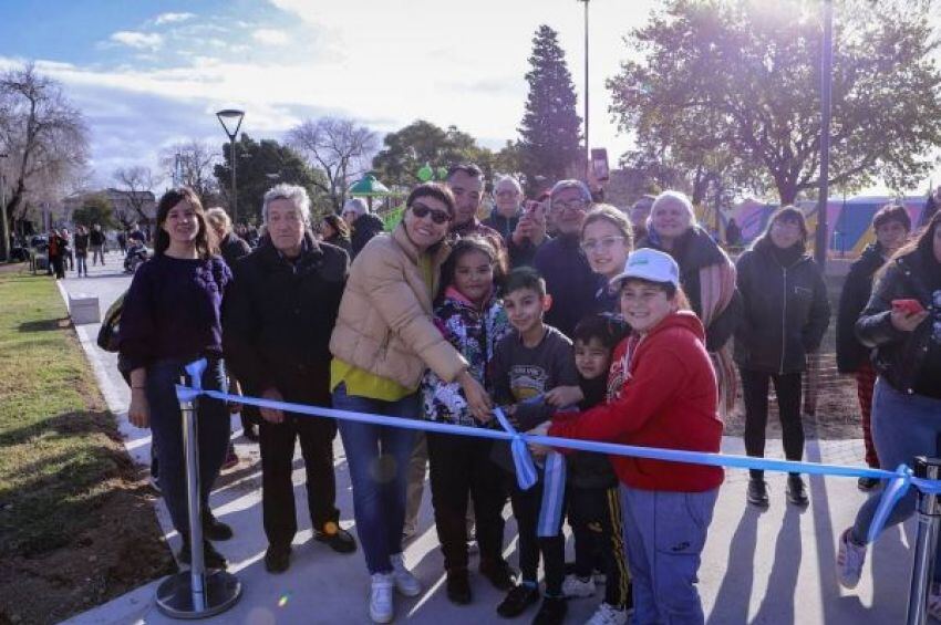 Quilmes: Concluyó la puesta en valor integral de la Plaza Lourdes