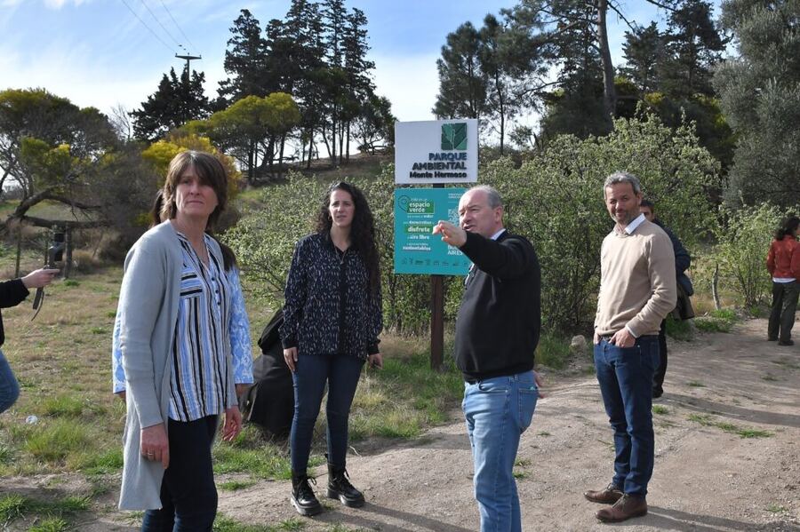 Monte Hermoso: Abrió oficialmente el Parque Ambiental del Paseo del Pinar