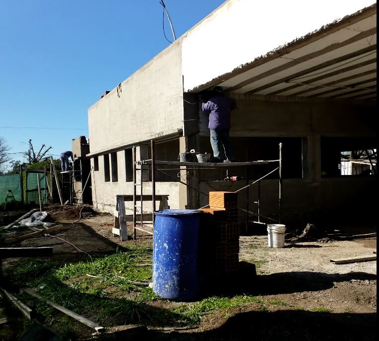 Ayacucho: Avanza la construcción del CAPS del barrio Santa Teresita