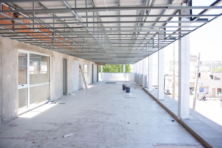 Ensenada: Avanza la obra en el edificio de la Subsecretaria de Tránsito y Transporte
