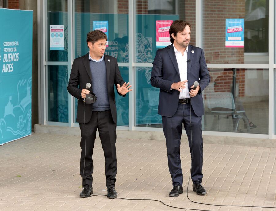 Lezama: Kicillof y Kreplak recorrieron la construcción del nuevo Centro de Atención Primaria de la Salud