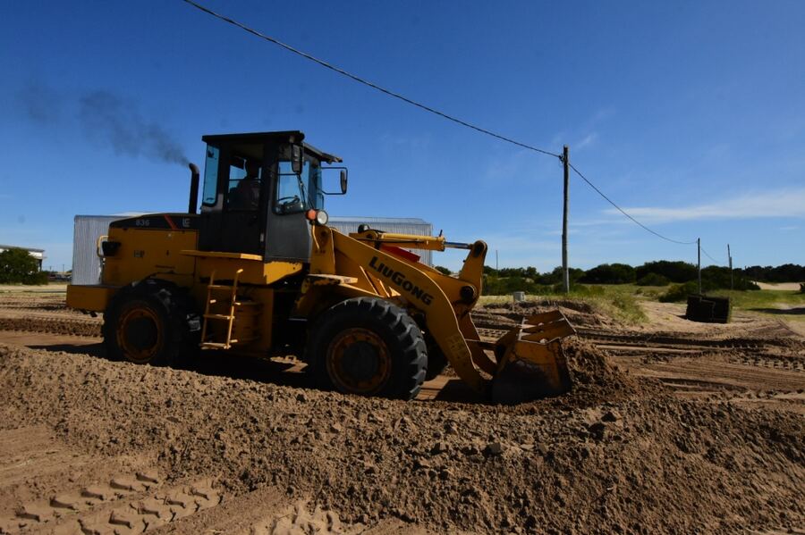 Villa Gesell: Continúan los trabajos de mantenimiento y reacondicionamiento en la ciudad