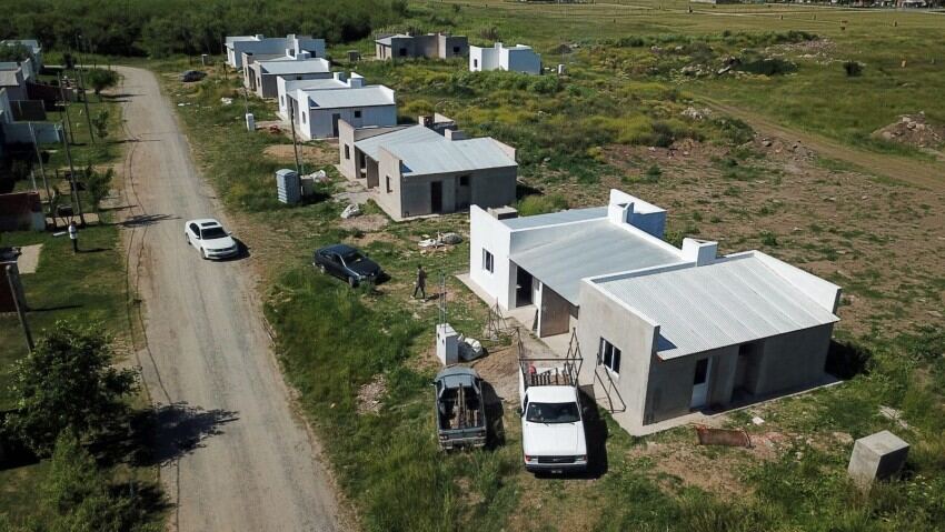 Madariaga: Avanza la construcción de 13 viviendas en el barrio El Ceibo