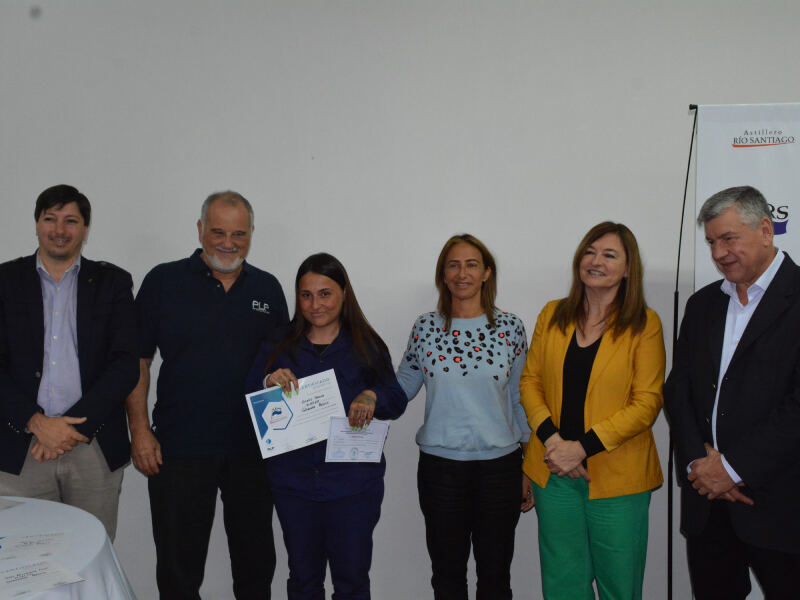 Berisso: Mujeres de la ciudad se capacitaron como soldadoras en el Astillero Río Santiago