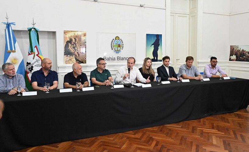 Bahía Blanca: Crearán un fondo extraordinario con el aporte de empresas multinacionales