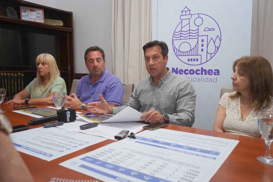 Necochea: El intendente presentó un "Plan de Austeridad" con reducción de gastos en el Ejecutivo local