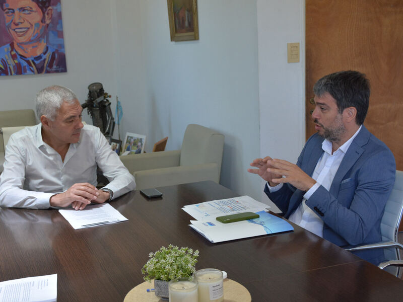 Berisso: Cagliardi recibió a las nuevas autoridades de ABSA
