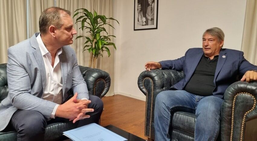 Madariaga: Santoro y D'Onofrio dialogaron buscando implementar un transporte público más económico