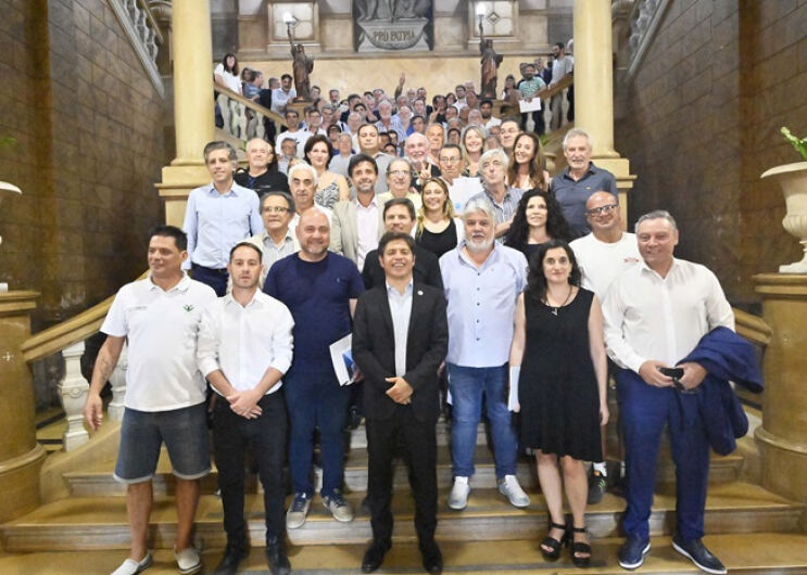 Kicillof junto a Cámaras y Agrupaciones Empresarias: "Defenderemos a quienes crean en el desarrollo de la Provincia"
