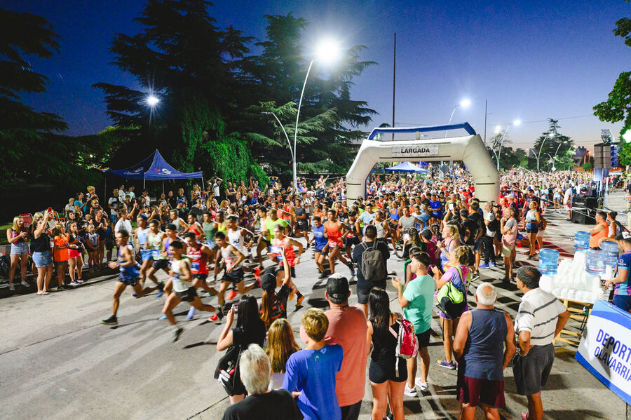 Olavarría: La primera Correcaminata del año tuvo una masiva participación