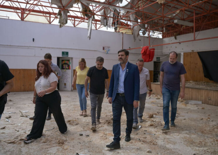 Bianco: “Seguimos presentes en la asistencia y reconstrucción de Bahía Blanca"