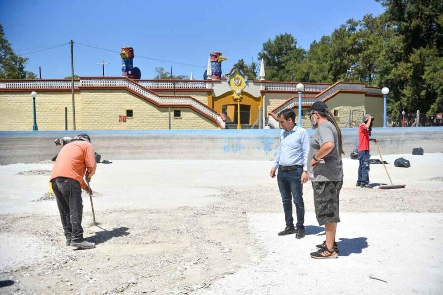 La Plata: Vuelve la colonia municipal a la República de los Niños y comenzó la renovación de la pileta
