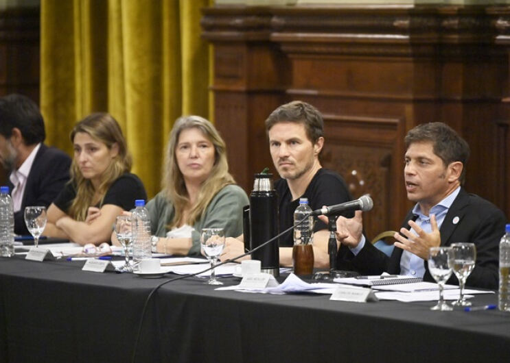 Kicillof con representantes de la industria metalúrgica: "Acompañaremos al sector para sostener la producción"