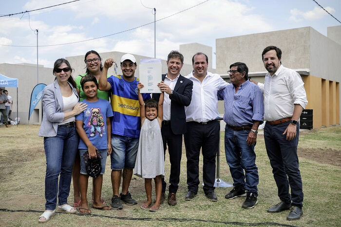 Trenque Lauquen: Kicillof entregó 60 viviendas en el barrio Ampliación Urbana