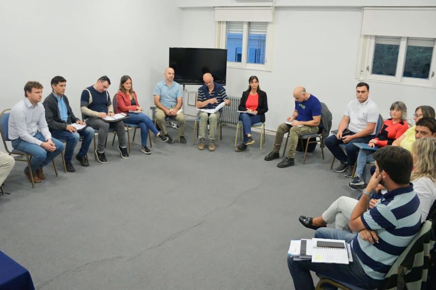 Olavarría: Wesner se reunió con delegados comunales para trabajar en temas referentes a la seguridad