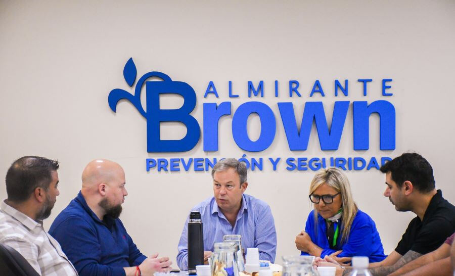Almirante Brown: El Municipio articula tareas de prevención ciudadana con distritos de la región