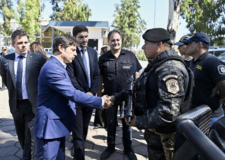 Kicillof y Pullaro firmaron un convenio de asistencia en materia de seguridad