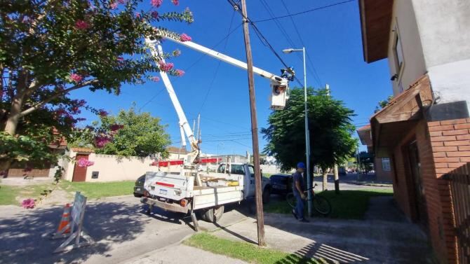 Mar del Plata: Avanza la renovación LED del alumbrado público en distintos barrios