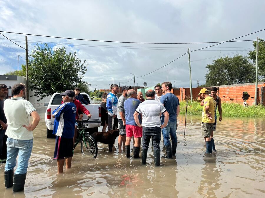 Olavarría: El Municipio continúa trabajando en el marco de la emergencia por el temporal