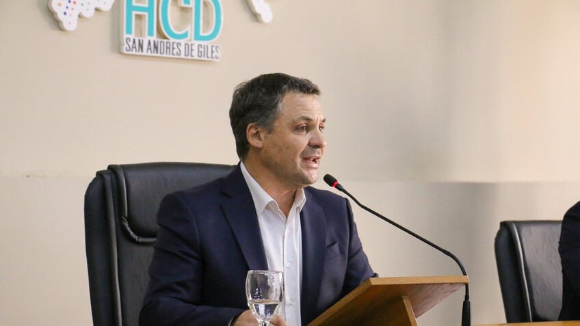 San Andrés de Giles: Gesualdi inauguró las Sesiones Ordinarias del Concejo Deliberante
