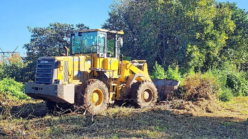 Berazategui: Realizaron una jornada de limpieza integral en Bustillo