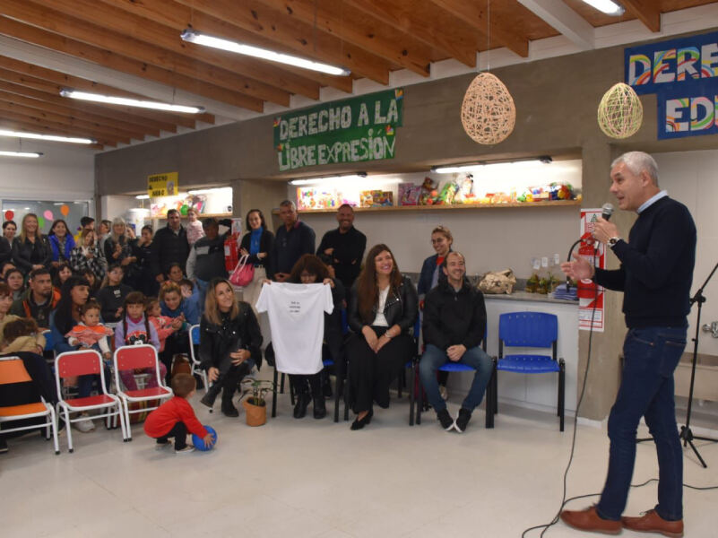 Berisso: Comenzó el ciclo lectivo 2024 en el Centro de Desarrollo Infantil II "Juanjo Bajcic"
