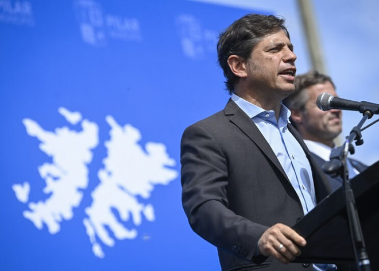 Kicillof: “Nuestro pueblo está demostrando que no va a resignar nunca su soberanía sobre las Malvinas”