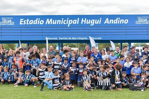 Mar Chiquita: Inauguraron la nueva tribuna del Estadio Municipal en Vivoratá