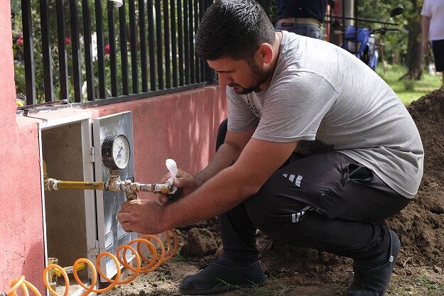 Bragado: Más de 300 familias de Comodoro Py accedieron al servicio de gas natural