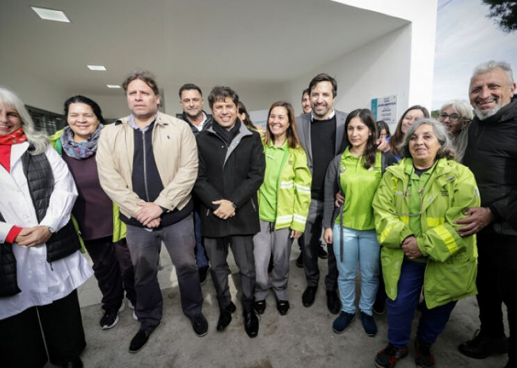General Lavalle: Kicillof inauguró un Centro de Atención Primaria de la Salud en Paraje Pavón