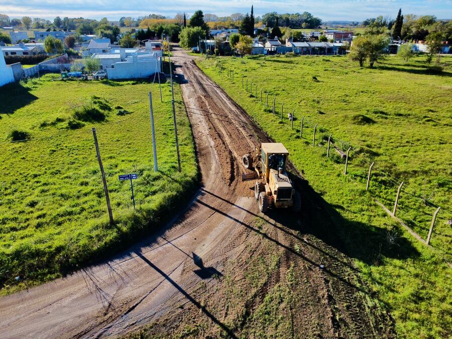 Olavarría: Avanzan los trabajos de mantenimiento en la ciudad y localidades